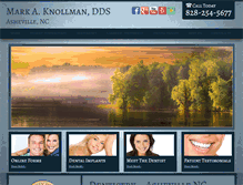 Tablet Screenshot of drknollman.com
